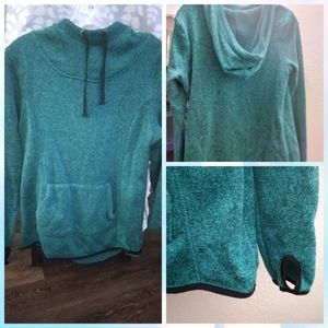 Teal hoodie